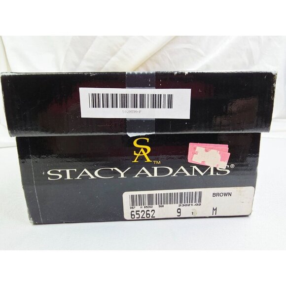 Stacy Adams Genuine Snake Size 9M Mens Brown Slip On Tassel Accent Loafers NIB main image 5